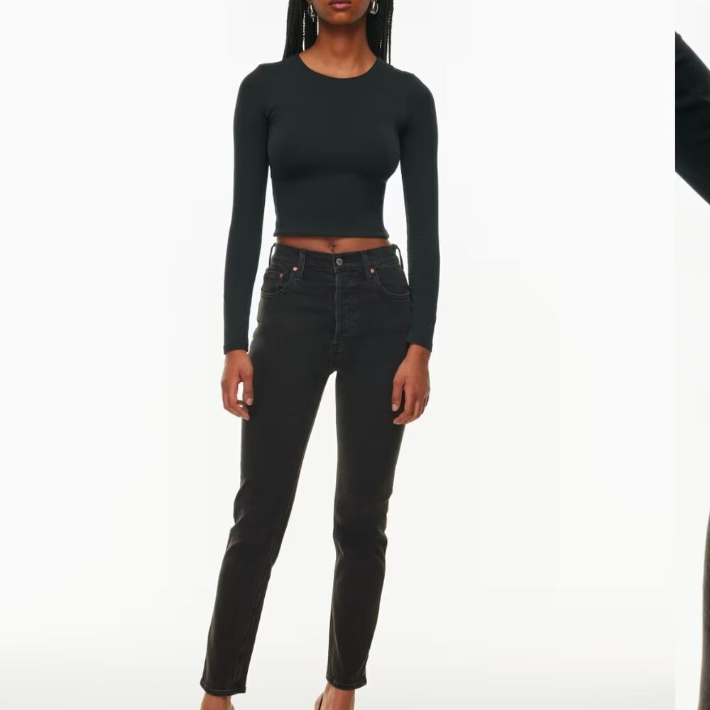Denim Forum/Yoko High Rise Slim Sz 26L